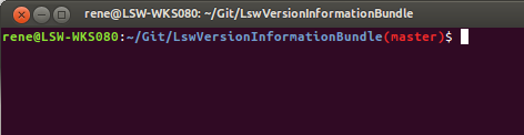 Mostrar GIT branch en línea de comando